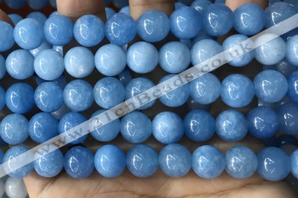 CCN5004 15.5 inches 8mm & 10mm round candy jade beads wholesale