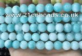 CCN5005 15.5 inches 8mm & 10mm round candy jade beads wholesale