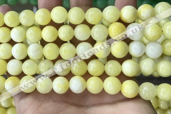 CCN5009 15.5 inches 8mm & 10mm round candy jade beads wholesale