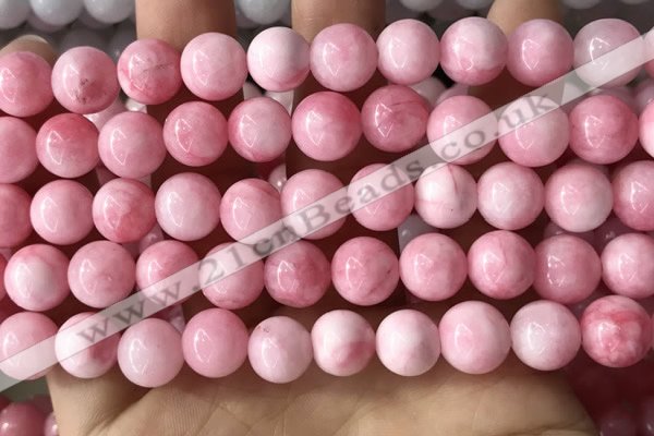 CCN5012 15.5 inches 8mm & 10mm round candy jade beads wholesale