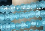 CCN5112 15 inches 3*4mm faceted rondelle candy jade beads