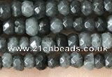 CCN5124 15 inches 3*4mm faceted rondelle candy jade beads