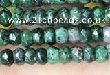 CCN5125 15 inches 3*4mm faceted rondelle candy jade beads