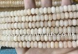 CCN5132 15 inches 5*8mm faceted rondelle candy jade beads