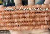 CCN5138 15 inches 5*8mm faceted rondelle candy jade beads