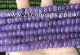 CCN5146 15 inches 5*8mm faceted rondelle candy jade beads