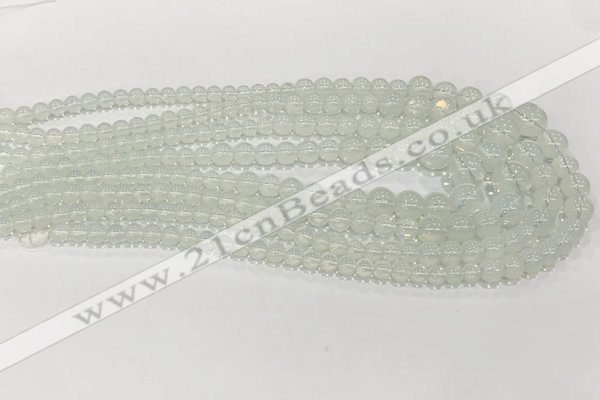 CCN5185 6mm - 14mm round opal gemstone graduated beads