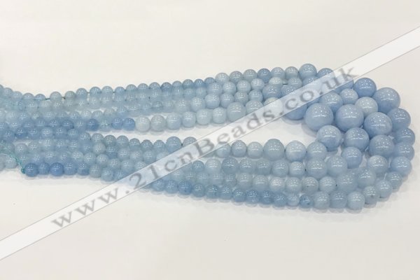 CCN5188 6mm - 14mm round candy jade graduated beads