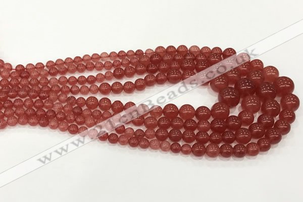 CCN5193 6mm - 14mm round candy jade graduated beads