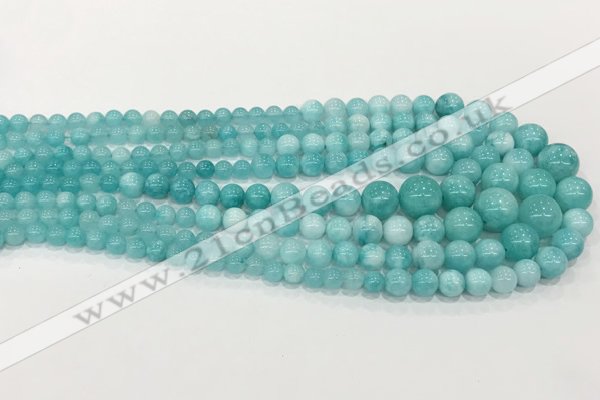 CCN5198 6mm - 14mm round candy jade graduated beads