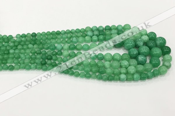 CCN5199 6mm - 14mm round candy jade graduated beads