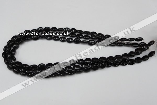 CCN520 15.5 inches 8*10mm oval candy jade beads wholesale