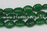 CCN522 15.5 inches 8*10mm oval candy jade beads wholesale