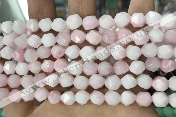 CCN5232 15 inches 8mm faceted nuggets candy jade beads