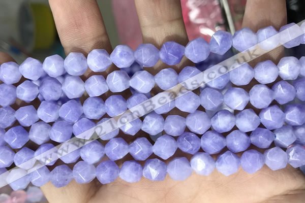 CCN5244 15 inches 8mm faceted nuggets candy jade beads