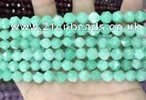 CCN5246 15 inches 8mm faceted nuggets candy jade beads