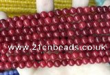 CCN5280 15 inches 6mm round candy jade beads Wholesale