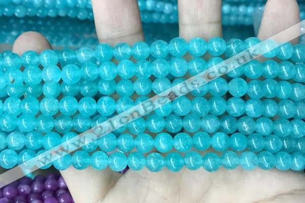 CCN5289 15 inches 6mm round candy jade beads Wholesale