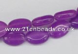 CCN529 15.5 inches 10*14mm oval candy jade beads wholesale