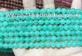 CCN5291 15 inches 6mm round candy jade beads Wholesale