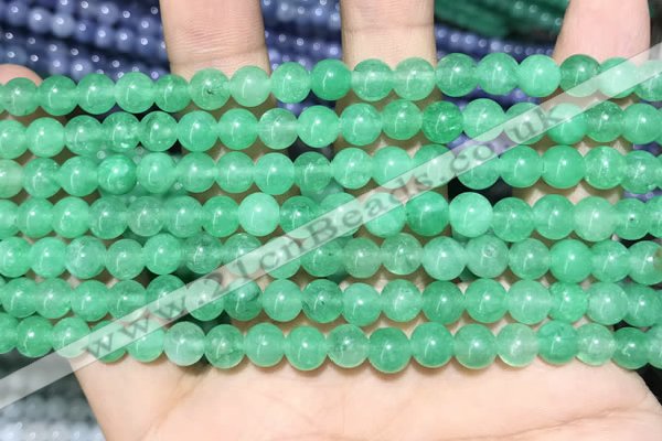 CCN5292 15 inches 6mm round candy jade beads Wholesale