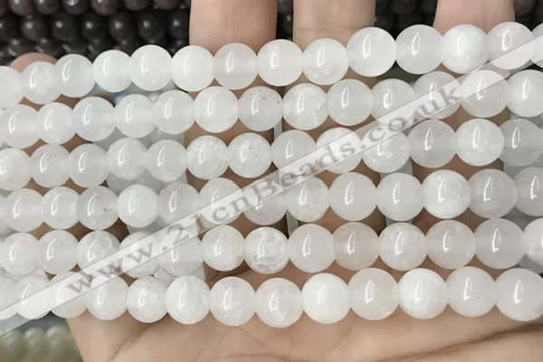 CCN5310 15 inches 8mm round candy jade beads Wholesale