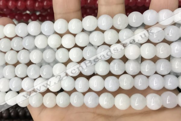 CCN5313 15 inches 8mm round candy jade beads Wholesale