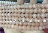 CCN5316 15 inches 8mm round candy jade beads Wholesale