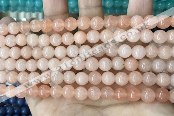 CCN5317 15 inches 8mm round candy jade beads Wholesale