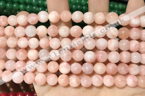 CCN5320 15 inches 8mm round candy jade beads Wholesale