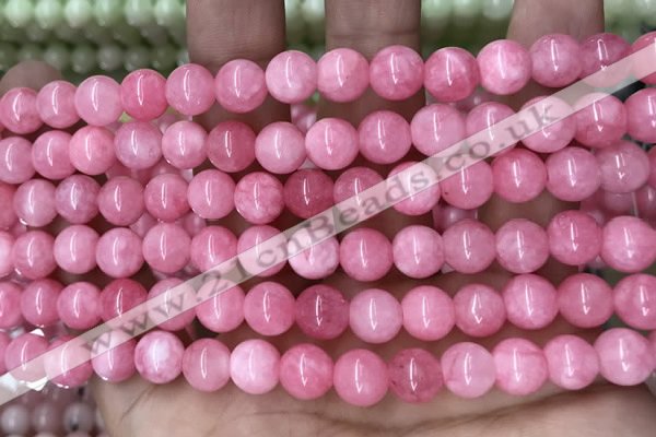 CCN5325 15 inches 8mm round candy jade beads Wholesale