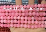 CCN5326 15 inches 8mm round candy jade beads Wholesale