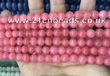 CCN5327 15 inches 8mm round candy jade beads Wholesale