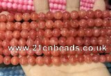 CCN5328 15 inches 8mm round candy jade beads Wholesale