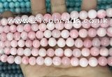 CCN5330 15 inches 8mm round candy jade beads Wholesale