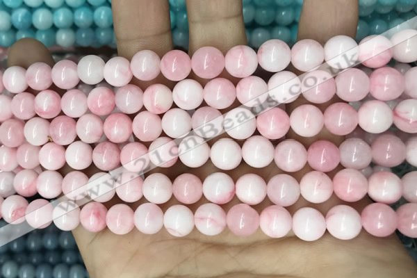 CCN5330 15 inches 8mm round candy jade beads Wholesale