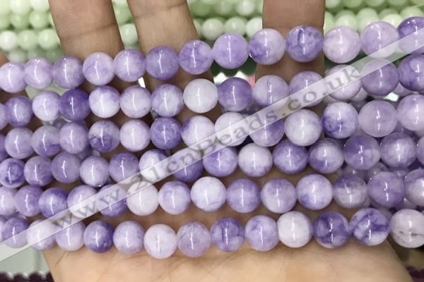 CCN5354 15 inches 8mm round candy jade beads Wholesale