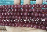 CCN5368 15 inches 8mm round candy jade beads Wholesale