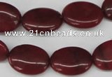 CCN537 15.5 inches 15*20mm oval candy jade beads wholesale