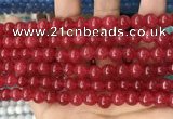 CCN5371 15 inches 8mm round candy jade beads Wholesale