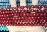 CCN5372 15 inches 8mm round candy jade beads Wholesale