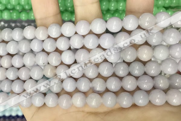 CCN5380 15 inches 8mm round candy jade beads Wholesale