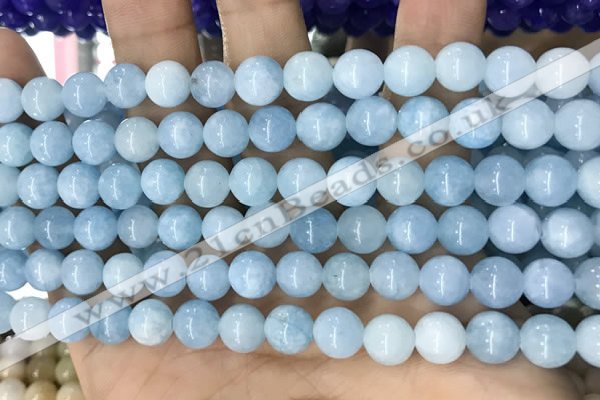 CCN5385 15 inches 8mm round candy jade beads Wholesale