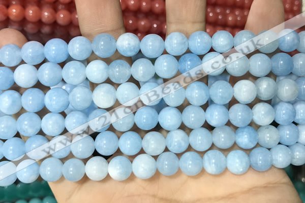 CCN5387 15 inches 8mm round candy jade beads Wholesale