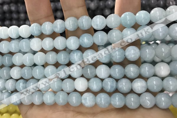 CCN5395 15 inches 8mm round candy jade beads Wholesale