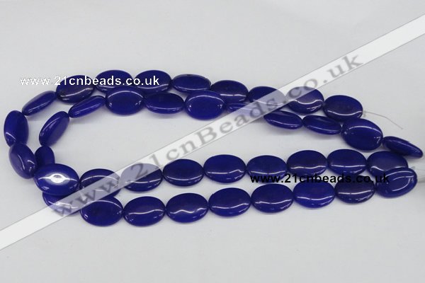 CCN540 15.5 inches 15*20mm oval candy jade beads wholesale