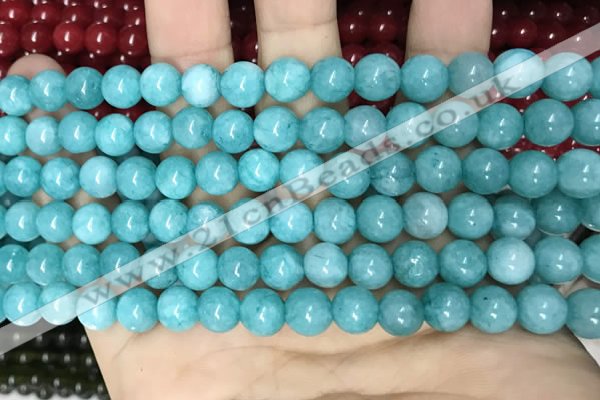 CCN5402 15 inches 8mm round candy jade beads Wholesale