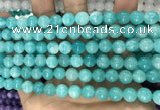 CCN5409 15 inches 8mm round candy jade beads Wholesale