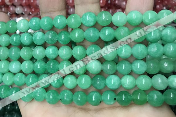 CCN5418 15 inches 8mm round candy jade beads Wholesale