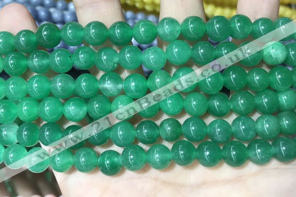 CCN5419 15 inches 8mm round candy jade beads Wholesale